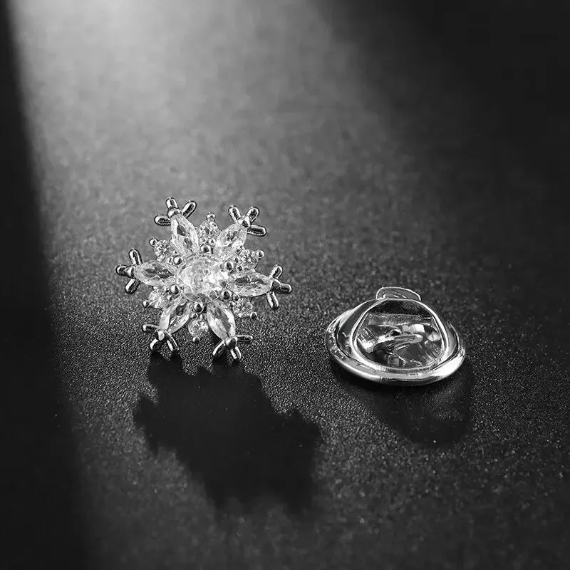Big Flower Crystal Brooch Brooch Bridal Wedding Dress Costume Brooch Fashion Women Party Jewelry Accessories