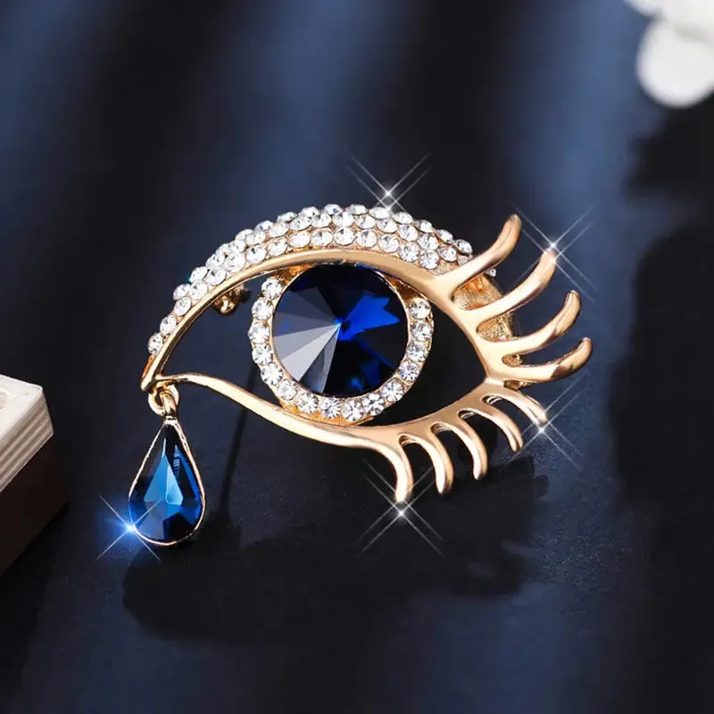 Big Flower Crystal Brooch Brooch Bridal Wedding Dress Costume Brooch Fashion Women Party Jewelry Accessories