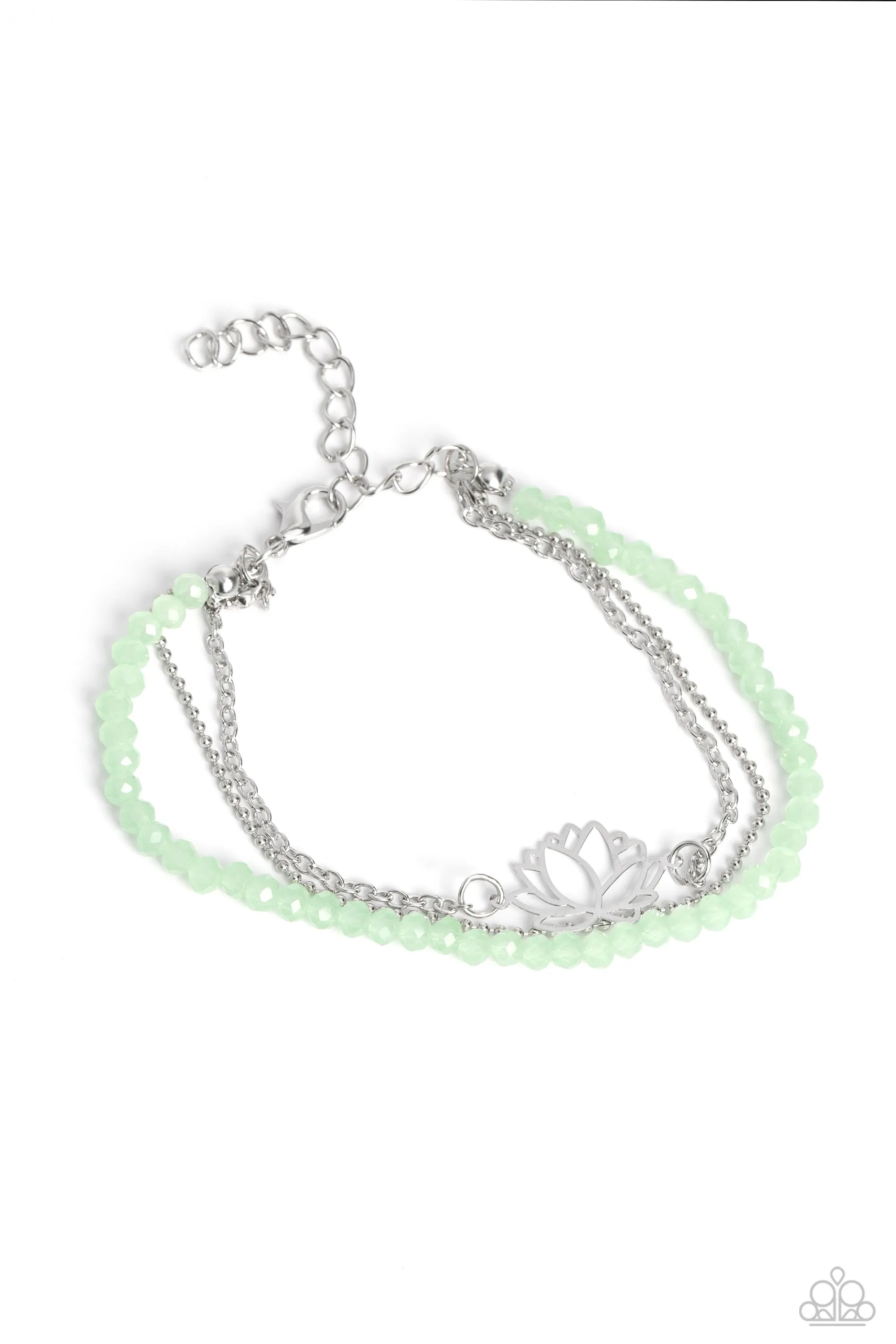Bracelets A LOTUS Like This - Green B2269