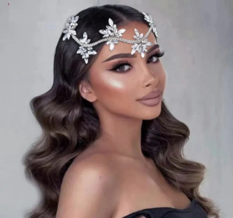 Bridal Hair Accessories l Rhinestone Wedding Headband l Hair Comb l Hairpiece HP-33
