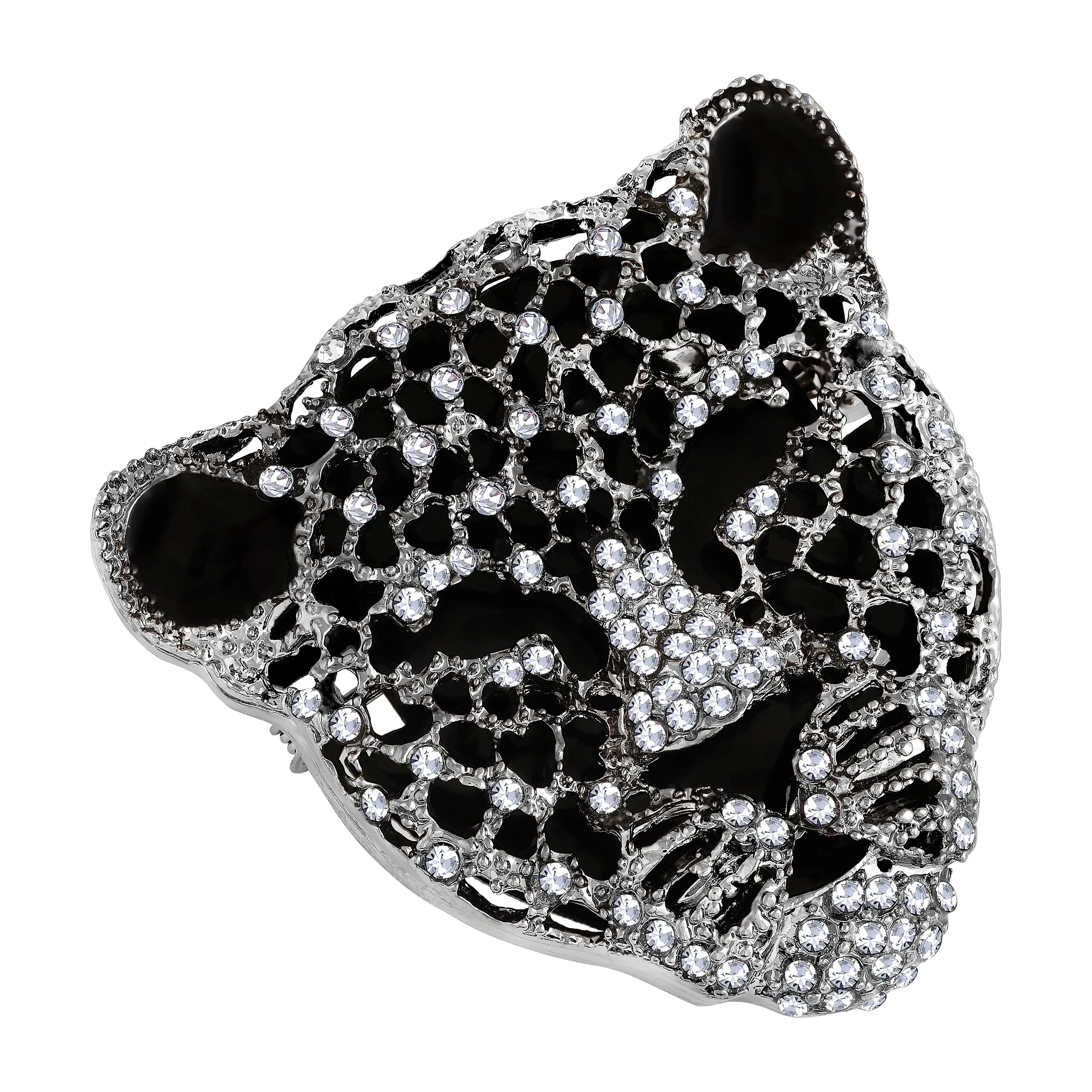 Lion Face Brooch / Lapel Pin