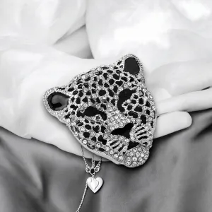 Lion Face Brooch / Lapel Pin