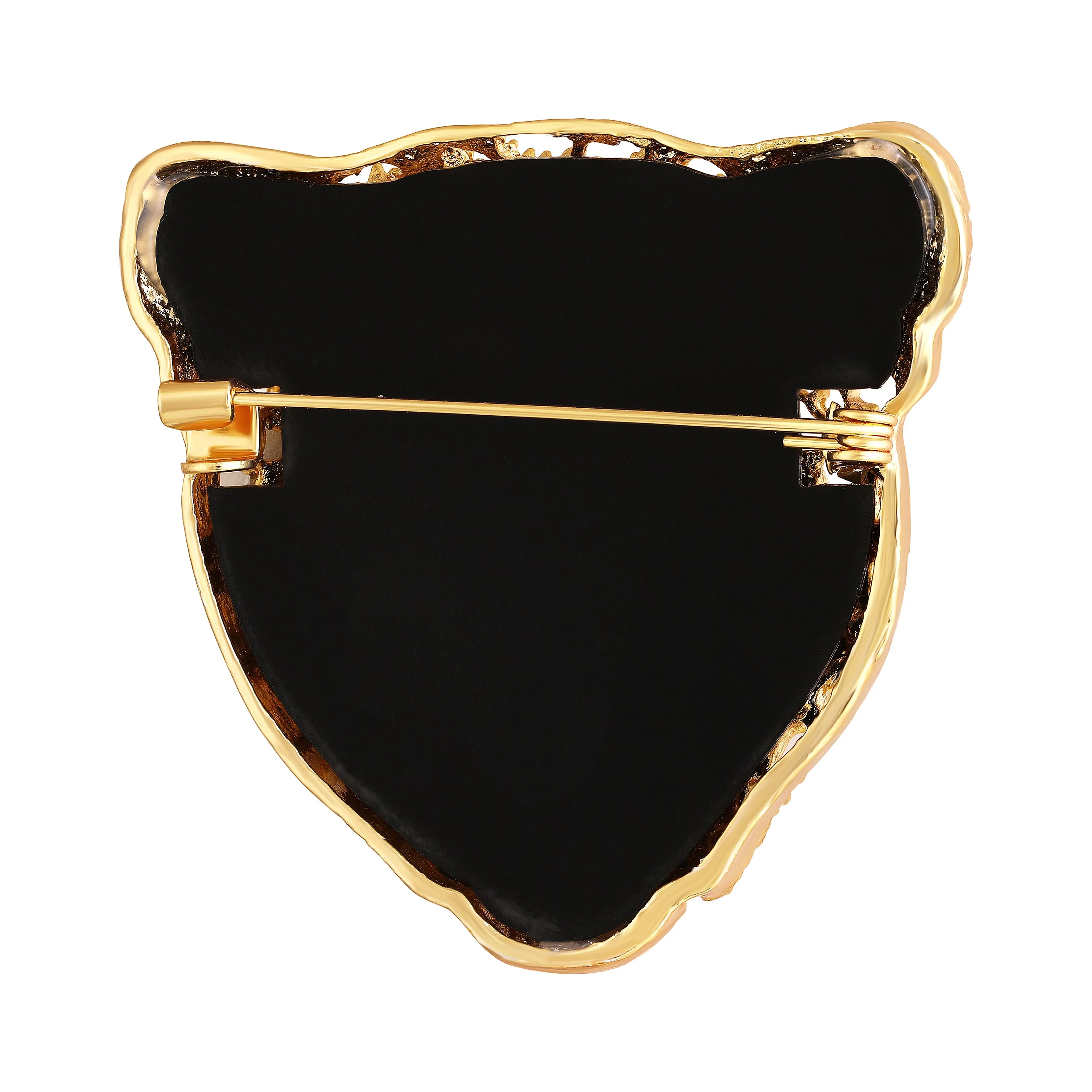 Lion Face Brooch / Lapel Pin