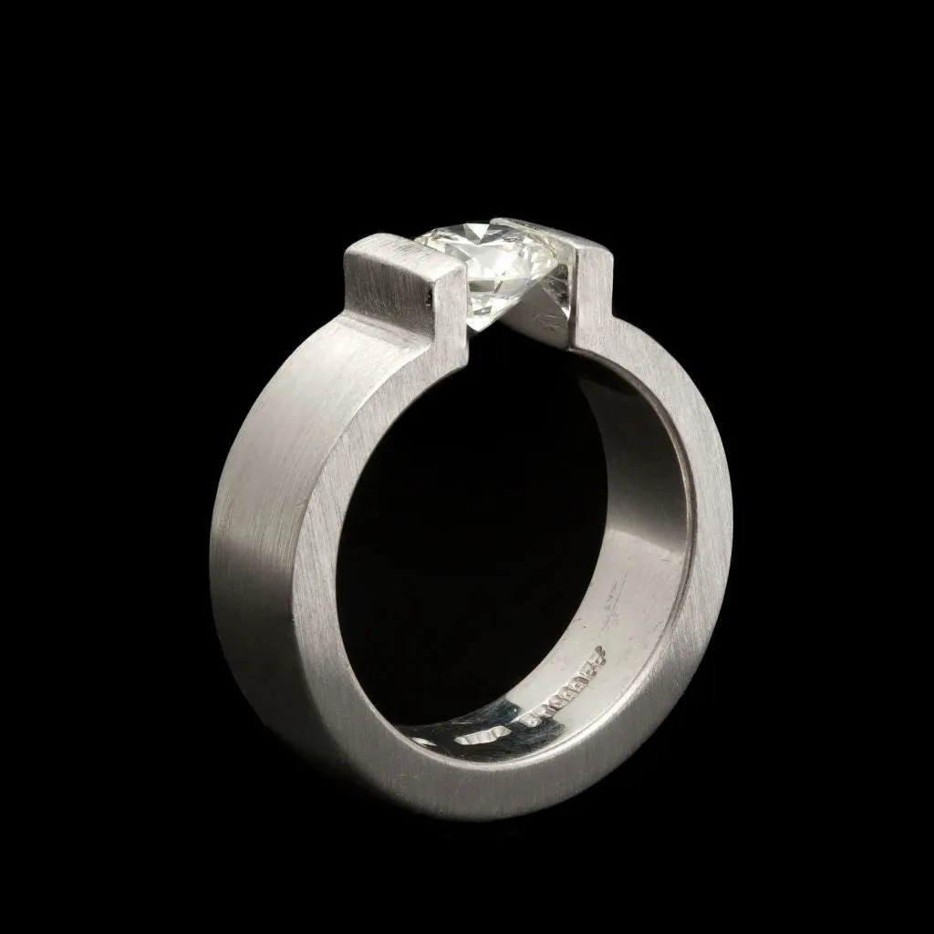 Niessing Platinum Diamond Ring