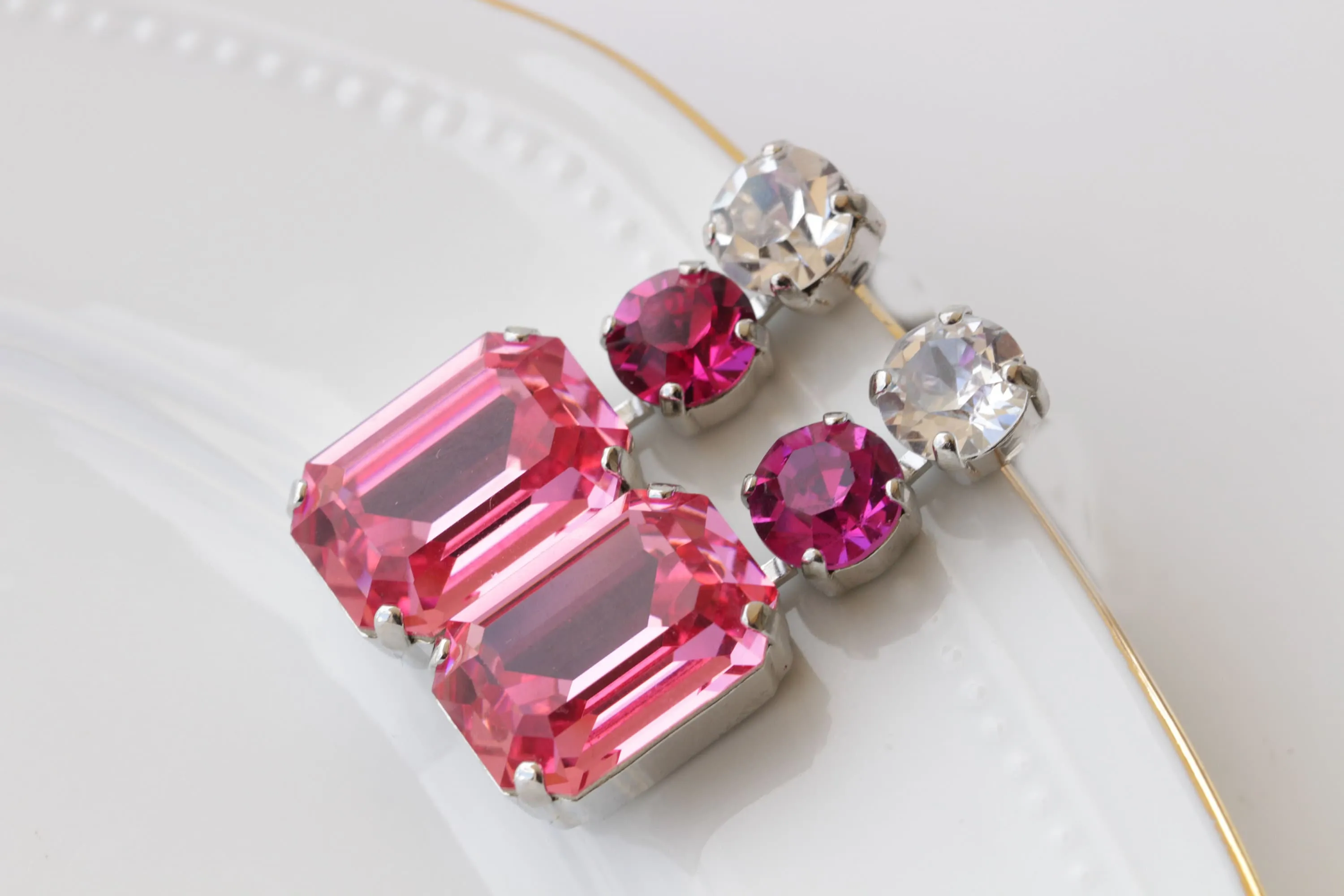 PINK FUCHSIA EARRINGS