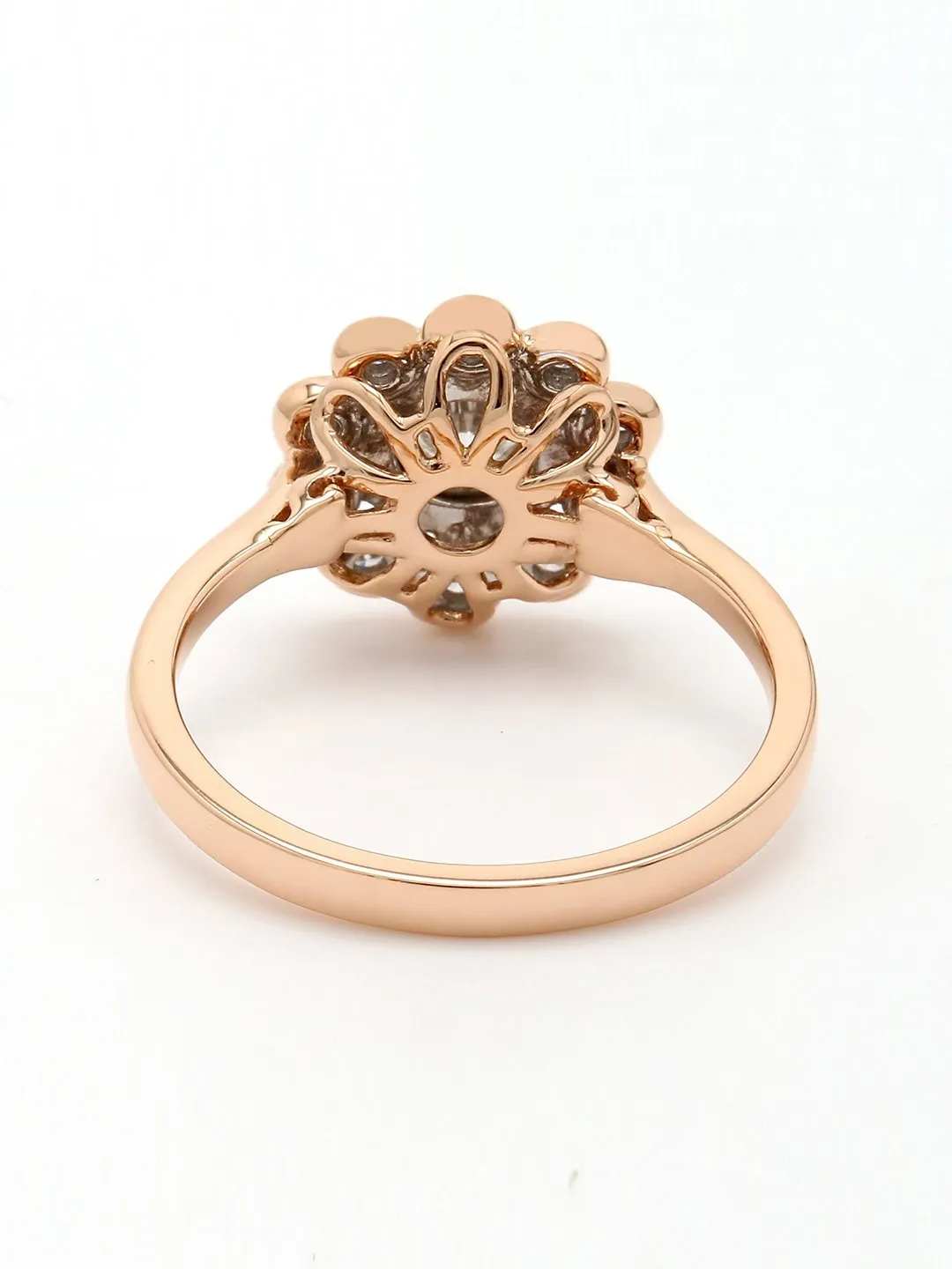 Real Diamond Illussion Solitaire Ring