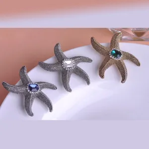Starfish Pin Brooch
