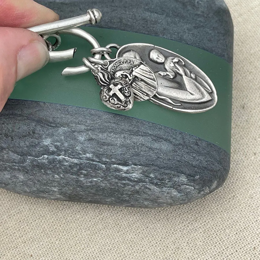 Sterling Silver Chains Charm Holder $25 - $185