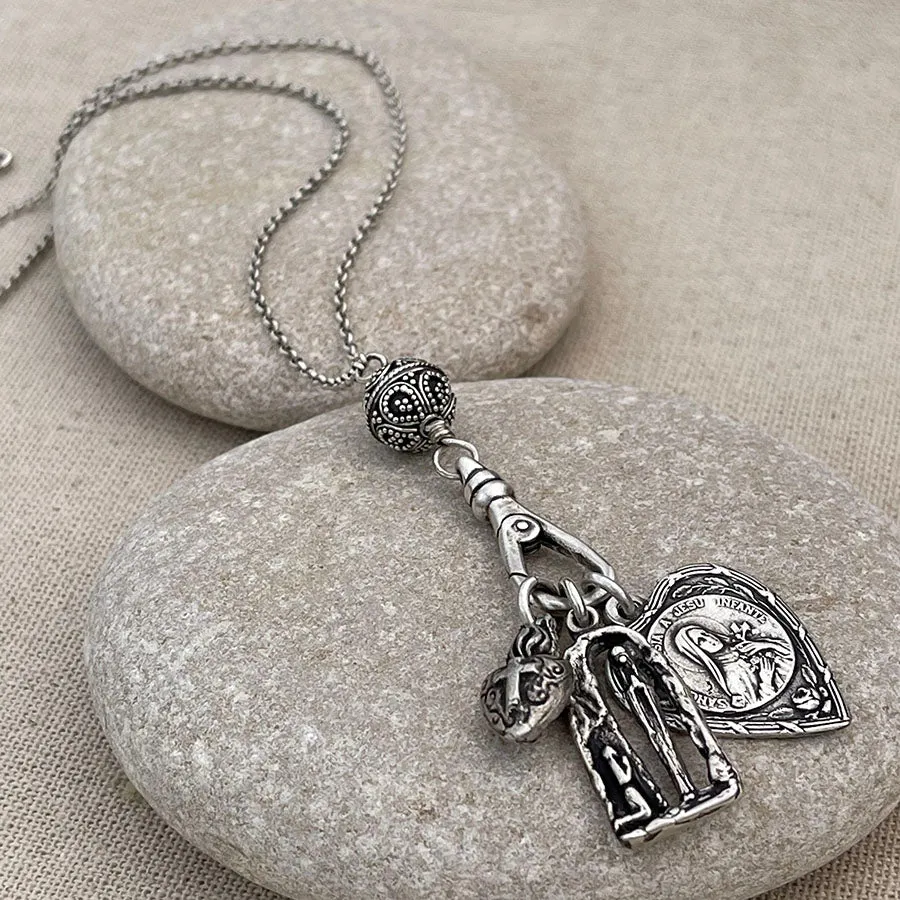 Sterling Silver Chains Charm Holder $25 - $185