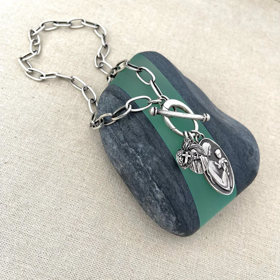 Sterling Silver Chains Charm Holder $25 - $185
