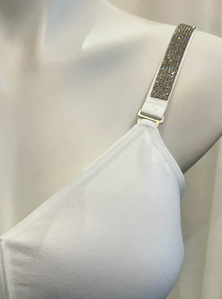 White Plunge/Crystals on White