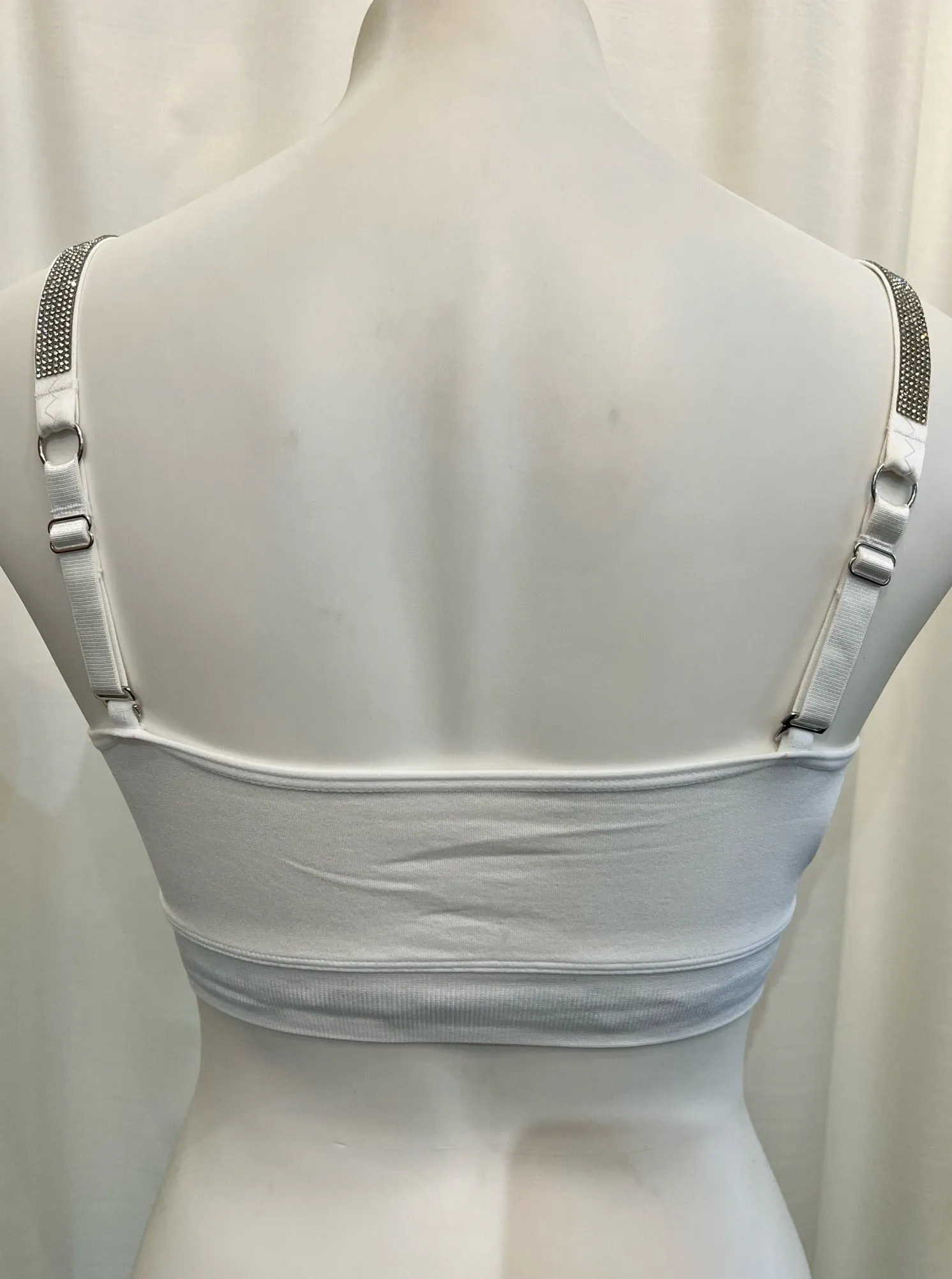 White Plunge/Crystals on White